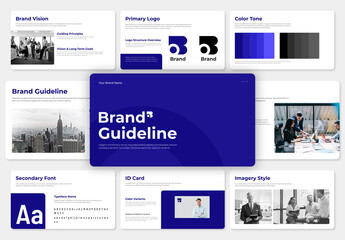 Brand Guideline Presentation Layout