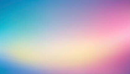 Obraz premium Pastel Dream: A soft, dreamy gradient background in shades of pastel blue, pink, and yellow. Perfect for adding a touch of serenity and whimsy to your designs.