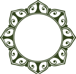 Beautiful flower art and mandala vector design
