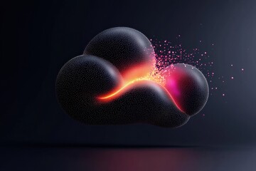 Improving data security via abstract cloud tech in virtual spaces