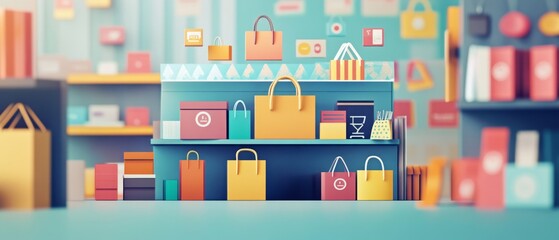 Online shopping browsing session with discounts, emphasizing user-friendly categories and flash sales, offering easy access to affordable deals in an organized layout