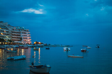 Resort village Rafailovici in the municipality of Budva, Montenegro. 