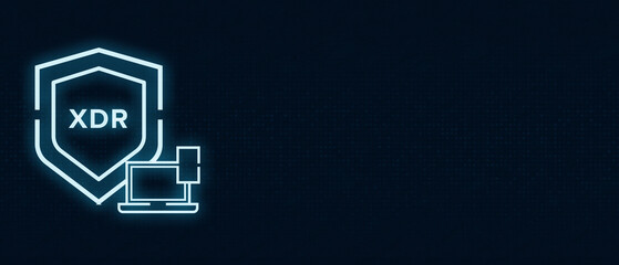 Obraz premium XDR (Extended Detection and Response) enhances endpoint security by providing comprehensive visibility, advanced threat detection, and automated response across all connected devices