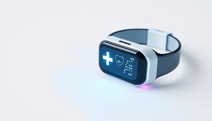 Smart Health Tracker Watch Digital Wellness Medical Monitoring Device