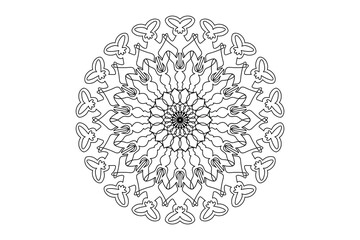 Mandala Design with Beautiful Work