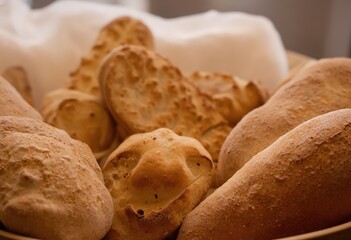 Naklejka premium bread with seeds