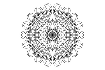 Mandala Design with Beautiful Work