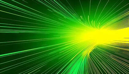 Obraz premium Converging digital lines and sport athletes silhouettes in vibrant colors, creating an abstract pattern to show AI’s impact in sports training