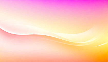 Fototapeta premium Soft gradients dance in a harmonious blend of pink and orange hues