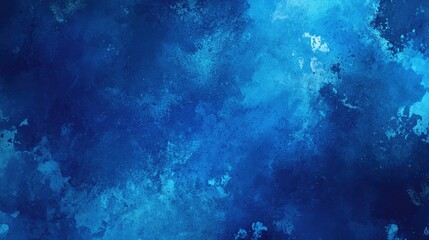 Abstract watercolor paint background dark blue color grunge texture for background, banner,