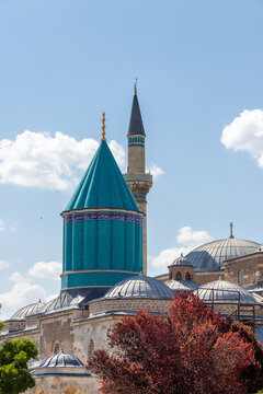 Konya Mevlana Museum. The Mausoleum of Mevlana.