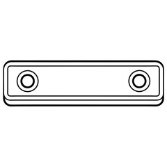 Soundbar Vector Icon Design