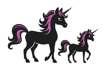 unicorn vector illustration 