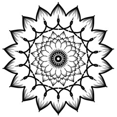 Mandala flower37