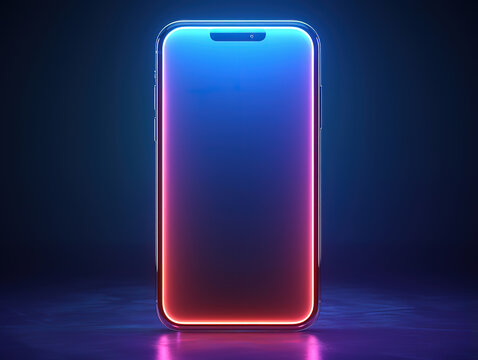 Incredible 3d smartphone holding concept phone screen for team - Powered by Adobe