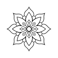 Vibrant and Geometric Mandalas traditional Art for Backgrounds, Textiles, and More