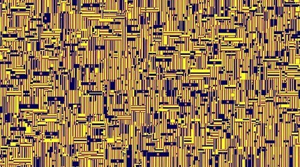 Obraz premium Abstract Gold and Navy Blue Geometric Pattern 