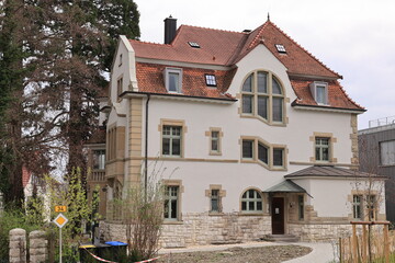 Blick in das Zentrum von Gottmadingen in Baden-Württemberg	