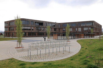 Blick in das Zentrum von Gottmadingen in Baden-Württemberg	