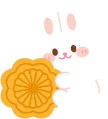 Mid Autumn Festival Cute Rabbit