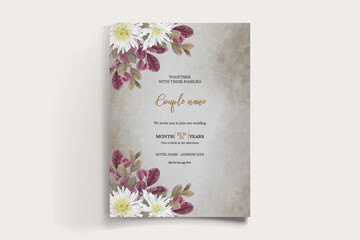 Save the date wedding invitation templates
