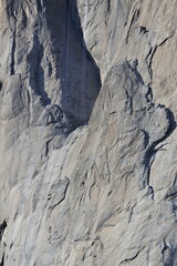 Kletterer am El Capitan im Yosemite Valley	