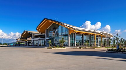 Modern Architecture of Vientiane's New Facade