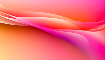 Abstract waves of vibrant colors flow gracefully across a soft canvas