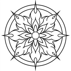 Authentic Cultural Mandala Art from Vibrant and Detailed Patterns for Stock Use