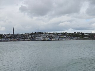 Obraz premium Cobh City in Ireland, Touristic Location View