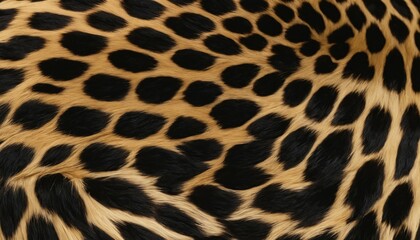 Jaguar fur with dense black markings and soft gold undertones