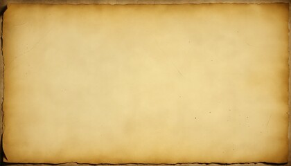 Old paper with shadowy corners and yellowed surface