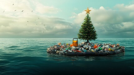 Robots using underwater tools to free a spa Robots using mechanical tools to untangle a Robots stringing lights on a tall Christmas