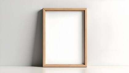 empty frame on the wall