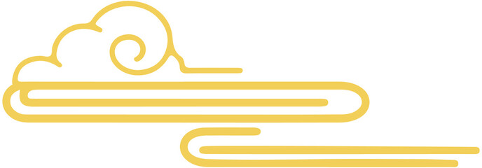 Mid Autumn Festival Cloud line
