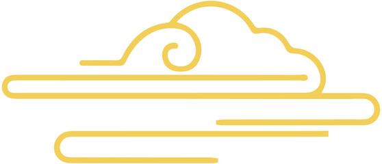 Mid Autumn Festival Cloud line
