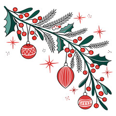 christmas candle with ribbon