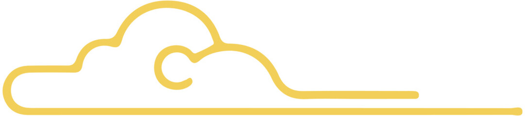 Mid Autumn Festival Cloud line
