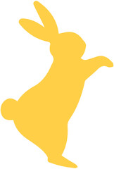 Mid Autumn Festival Jade Rabbit silhouette
