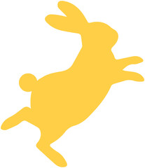 Mid Autumn Festival Jade Rabbit silhouette
