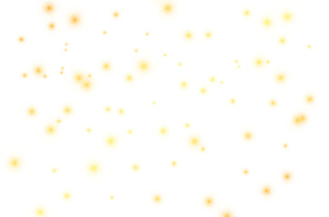 Twinkling Lights Golden Sparkles on Isolated background File Extension.png