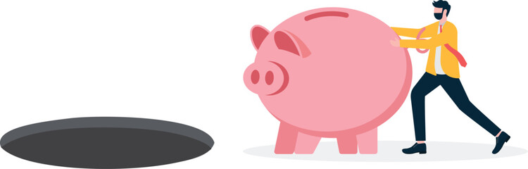 financial goal, Action towards business goals. Success is not far away.

