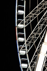 Ferris wheel in the center of Paris