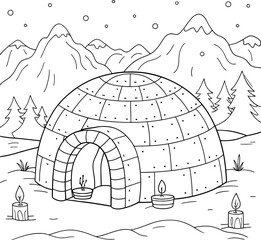 Frosty Days Cozy Hues: Winter-Themed Coloring Pages,
Winter Wonderland Cozy Coloring Pages for the Soul