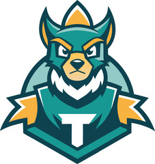 Funny Character Monster Animal Head Vector Mascot Logo Design isolated cartoon logo art animal angry face drawing EPS 10, PNG, SVG, AI