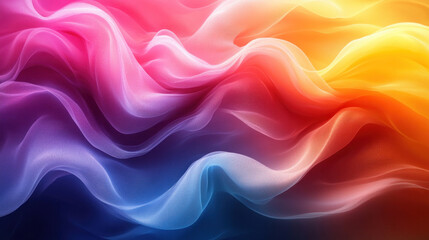 Obraz premium Bold background of dynamic, swirling color gradients creating movement and energy