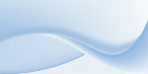 Classic blue white metallic paper, Blurred holographic mixed presentation design, smooth transitions and intensive noise, futuristic and modern minimalist