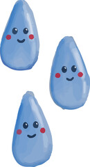 clip art colorful illustration of flower, sun, cloud, rainbow, for nursery, daycare wallpaper