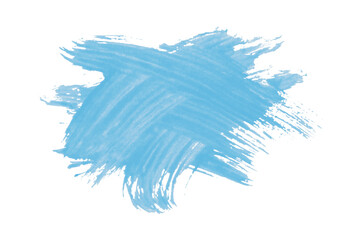 Light blue brush strokes