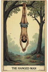 The Hanged Man Tarot Card